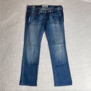 Big Star Denim Jeans Rikki Distressed Size 26